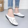 Fashion 2025 Spring Summer Women Shoes Size 43 Women Flats With Genuine Leather Chaussures Femme Slip On Women Loafers Flat Shoes Woman