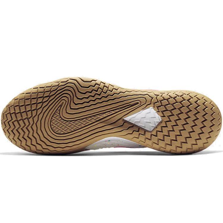 Nike Court Air Zoom Vapor Cage 4 White Gridiron Unisex Sneakers Wheat Laser-Crimson CD0424-105