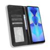 For TECNO Spark 10 Pro K17 Retro PU Leather Cover Stand Wallet Flip Folio Phone Case