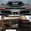 Nouveau Sticker Aluminium 3D Personnalisé Voiture Autocollants Carrosserie/Latéral/Arrière Badge Emblème Autocollant pour Ferrari Cheval Métallique Logo Modifié