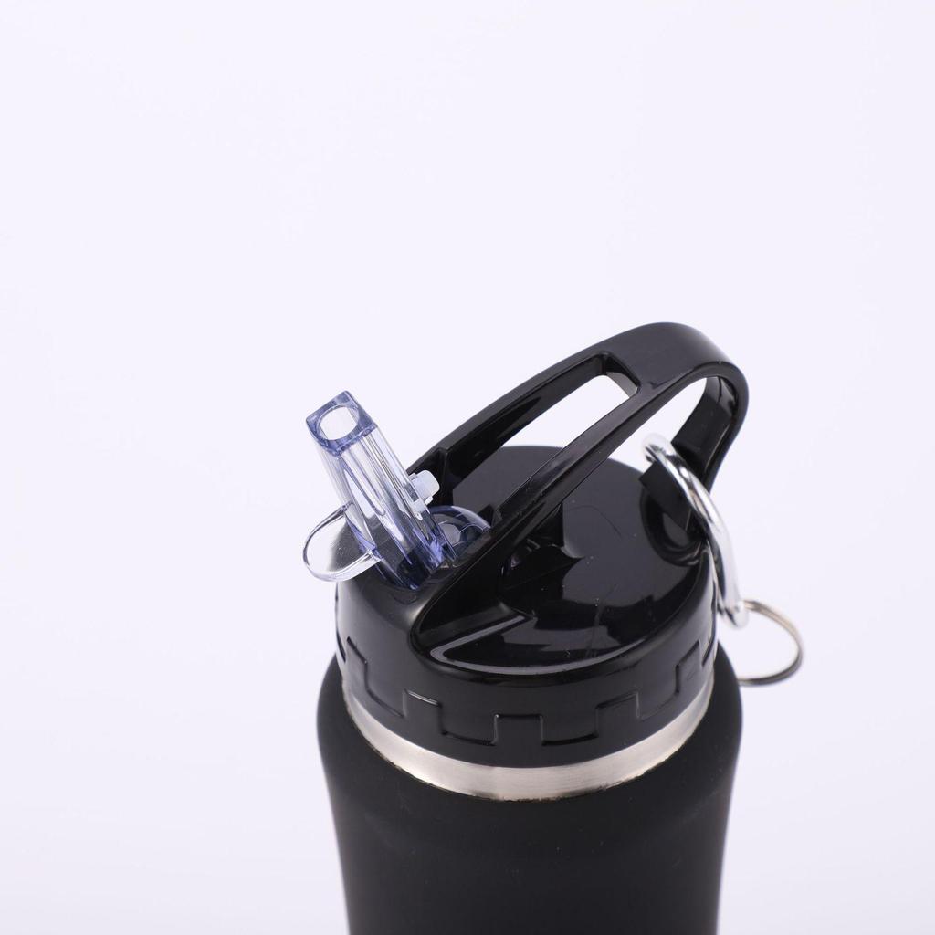 Portable Large Capacity Stainless Steel Insulated Straw Cup for Outdoor Use