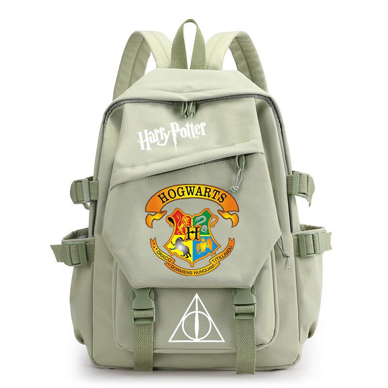Mochila Bolso Escolar Mochila Casual para Estudiantes Hombres Mujeres Estilo Hogwarts Gran Capacidad Mochila de Viaje