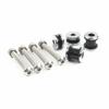 Universal Motorcycle Backrest Bolts Mounting Hardware Rustproof No Tool Required For XL883 XL1200 Corrosion Proof Design