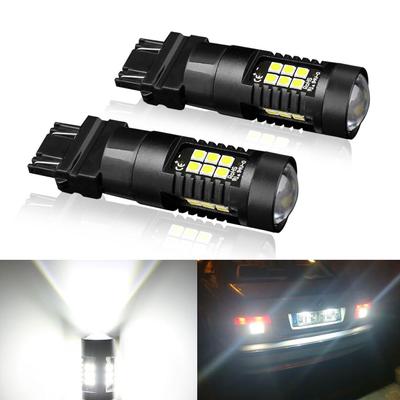 2 τμχ 1200Lm T20 W21W LED W21/5W LED WY21W 7440 7443 LED Bulb T25 3157 3156 p27/7w Φως όπισθεν φανού φρένων αυτοκινήτου 12V φλας