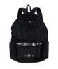 Rssc Raw Cut Denim Backpack - Black