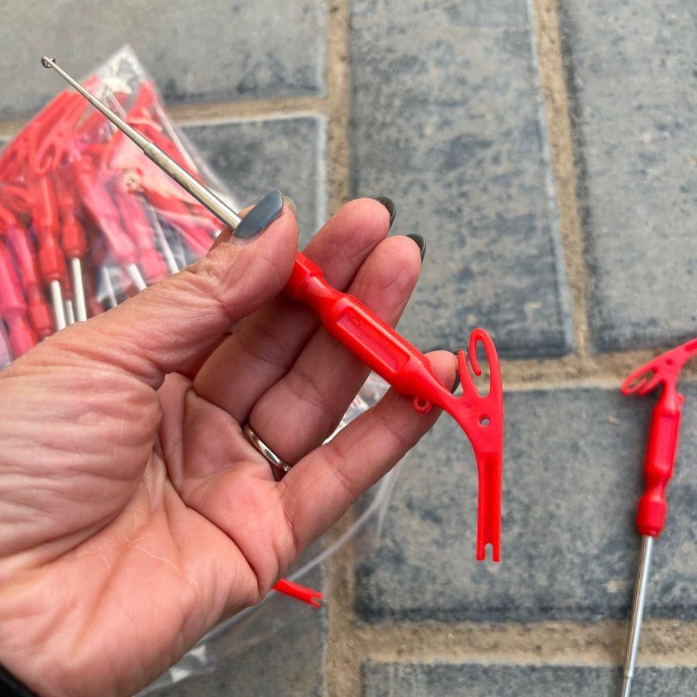 Loop Knot Tyer Tool Remover Quick Knot Security Extractor Fishing Extractor Fishihing Hook Remover Fly Nail Knot Tying Tools