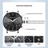 CRRJU-2276 Men's Watch Casual Personality Watch Men's Watch Student Watch Simple Steel Band Calendar