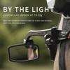 Ergonomic Cycling Safety Glasses Mount Helmet Mirror Adjustable Bike Eyeglass Rearview Mirror Cycling Accessory