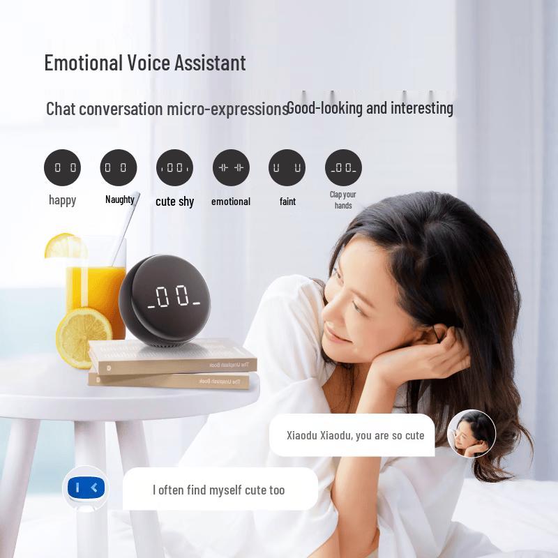 Xiaodu Pro Smart Alarm Clock Speaker (CN Version)