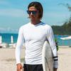 SBART Men's Rash Guard Swim Shirt