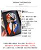 European and American Geometric Zebra Printing Silk Scarf Square Scarf High-end Shawl Sunscreen Neck Small Square Scarf Headscarf Women's Scarf