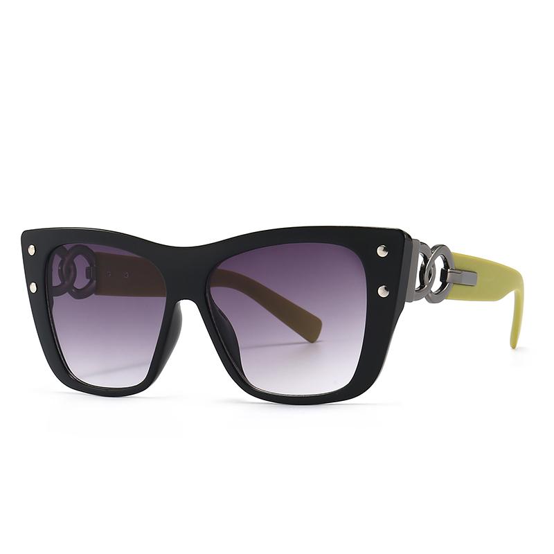 Cross-Border Export New Modern Retro Square Frame Sunglasses Ins Style Street Style Big-Name Sunglasses 925