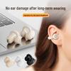 Z28 Clip-on Bluetooth 5.3 Earphone: Long Battery, Non-In-Ear, Gentle on Ears