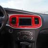 ABS Navigatiepaneel Decoratie Beschermhoes Sticker Geschikt Voor Dodge Charger 2015 En Hoger Auto Interieur Accessoires
