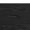 Sideboard with Drawers Black Oak Effect 69.5 X 34 X 90 Cm