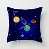 New Hand-painted Starry Sky Universe Printed Pillow Cover Home Sofa Pillow Car Cushion Back Cover