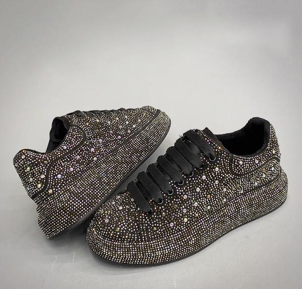 Móda Luxusní Značkový Módní Pánské Červené Černé Kamínkové Boty na Platformě Ležérní Ploché Mokasíny Pánské Rock Hip-hop Chůze Tenisky