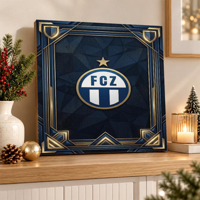 FC Zürich Diamond Painting Kit 5D Full Drill DIY Diamond Mosaic Wall Art Home Decor