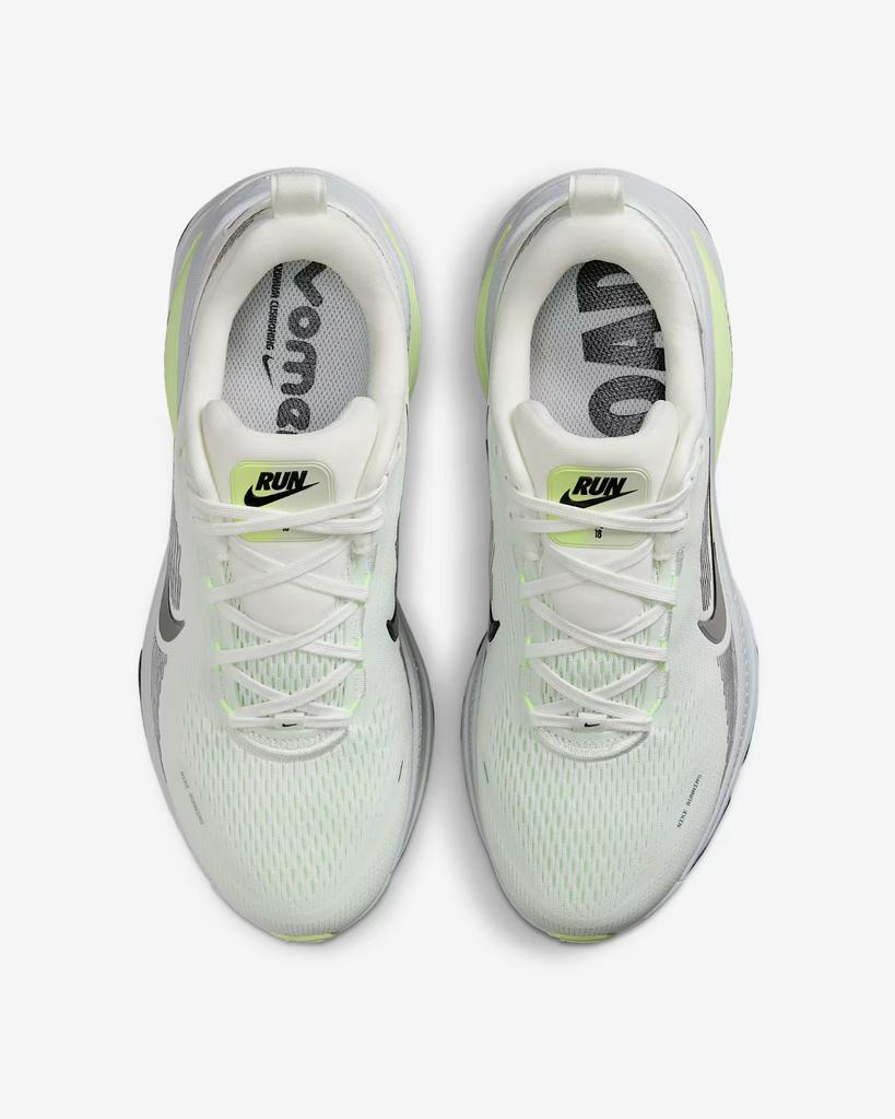 HM6804-107 Nike  Vomero 18 Summit White Barely Volt Light Silver Black (Women's)