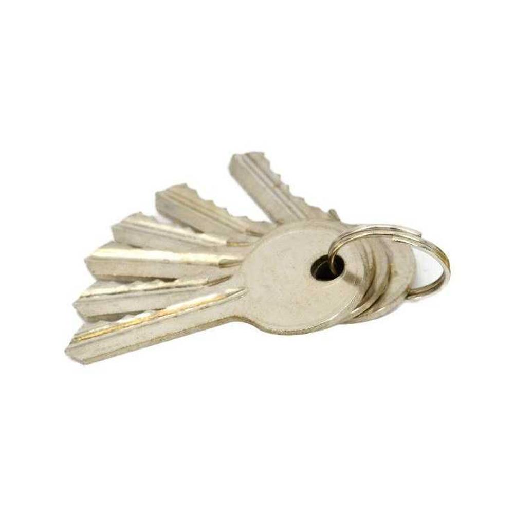 AW Tools Brass Cylinder Lock Set (Pack of 8)
