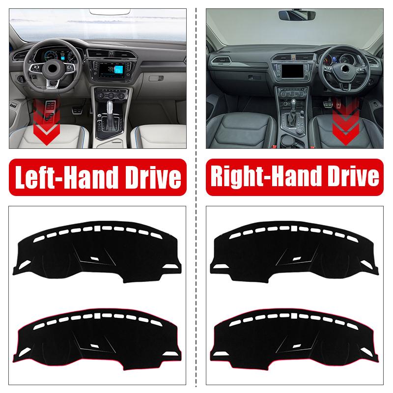 For Volkswagen VW Tiguan MK2 R-Line 2016 2017 2018 Car Dashboard Mat Sun Shade Cover Accessories