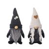 With Knitted Hat Coffee Gnomes Plush Doll Cute Elf Dwarf Plush Figurine  Desktop Xmas Ornament