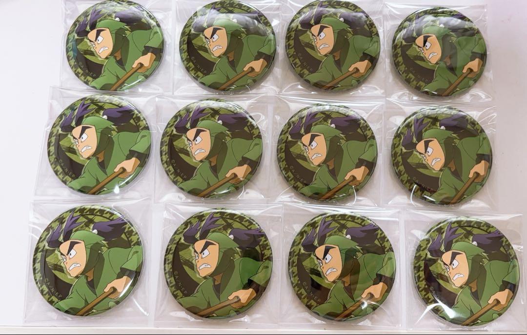 

[USED] Nintama Rantaro Ushioe Bunjiro Can Badge Animate Character Badge 12 pieces