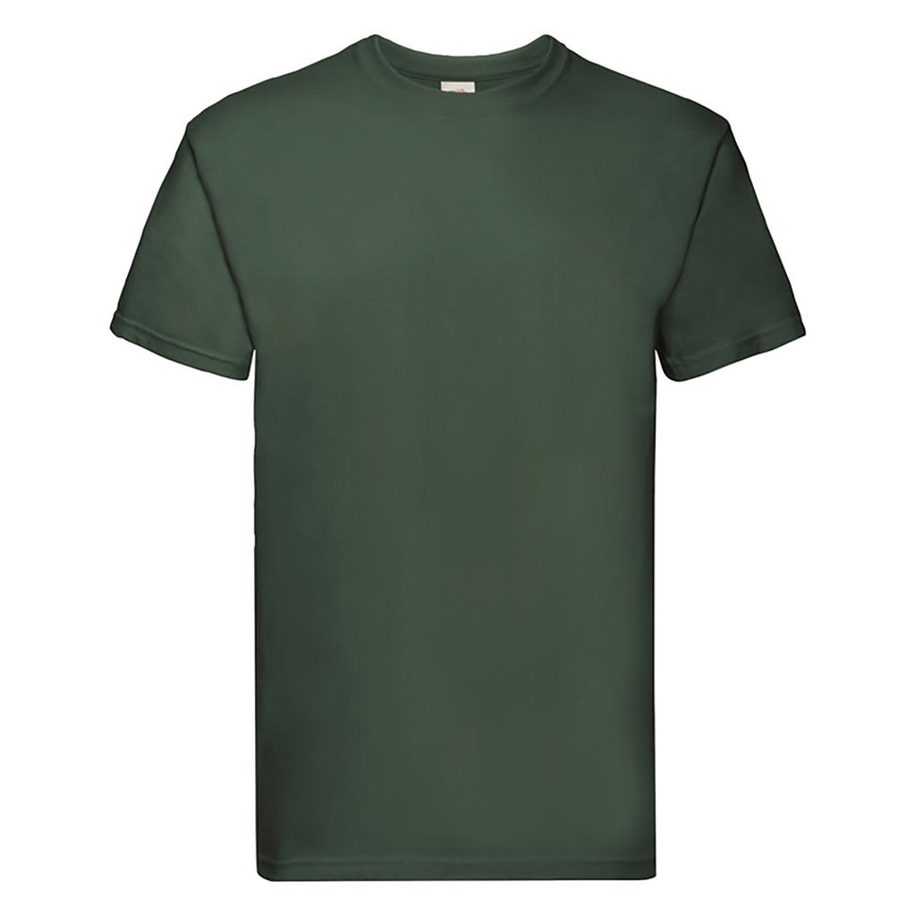 FRUIT OF THE LOOM Mens Super Premium Short Sleeve Crew Neck T-Shirt