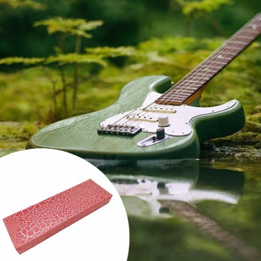 Guitar Neck Rest Cradle Stand, 10inch Reliable Wood Pillow Display for Clean, Repair Bass