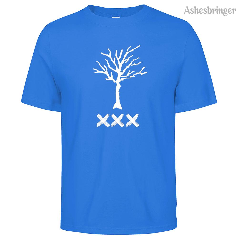 Camiseta de Algodão Masculina XXXTENTACTION Gola Redonda Casual Estilo de Rua Moda Tops Respiráveis para Homens e Mulheres