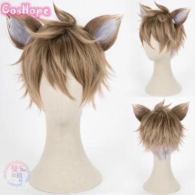 Riddle Ace Trey Cater Deuce Malleus Lilia Silver Sebek Azul Jade Floyd Idia Ortho Jamil Cosplay Pruik Hittebestendige Synthetische Pruik One Size brown