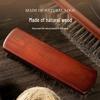 Wooden Handle Horsehair Shoe Brush for Polishing and Leather Care - Available in Large and Small Sizes
