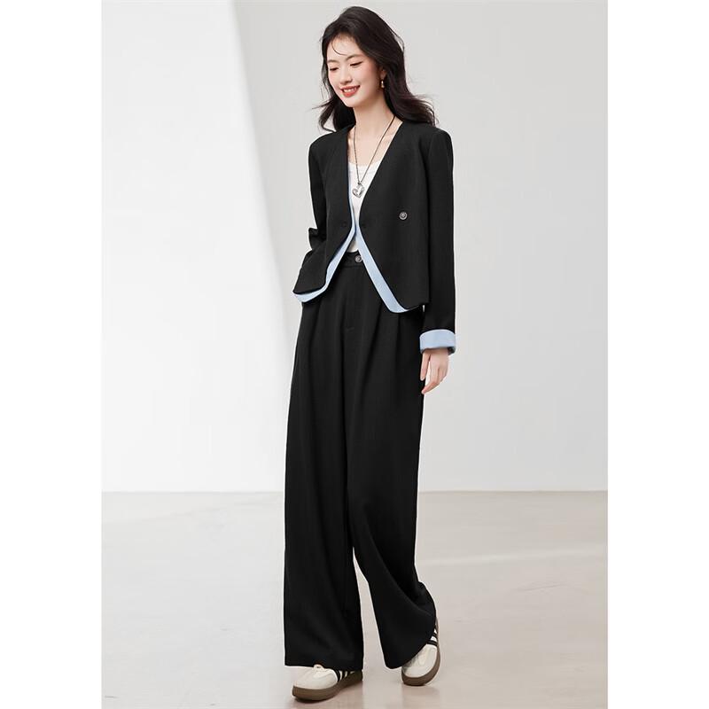 Xinflyu Elegantes Zweiteiliges Anzugset für Damen