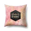 Polyester Pillow Case Decorative Geometric Home Printed Pillow Case Waist Cushion Cover Car Cushion Head Cushion Cover