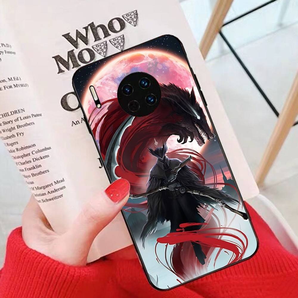 Dark Hunter B-Bloodborne Game Phone Case For Huawei P 8 9 10 20 30 40 50 Pro Lite Psmart Honor 10 Lite 70 Mate 20lite