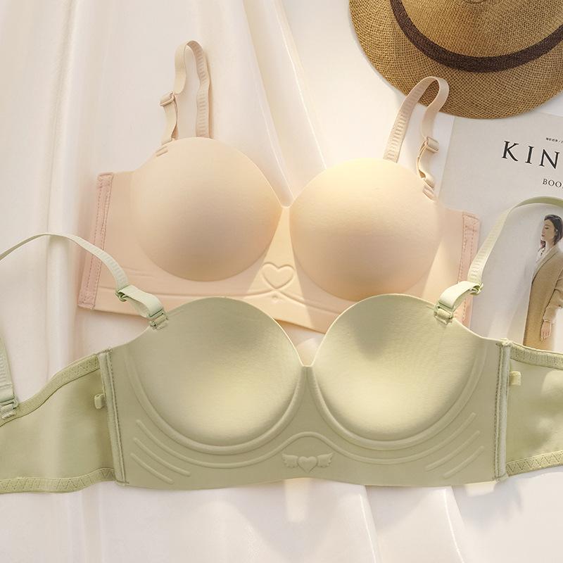 Small breasts show large gatherings, no marks, no steel rings, underwear for women, comfortable breasts, anti-sagging bra