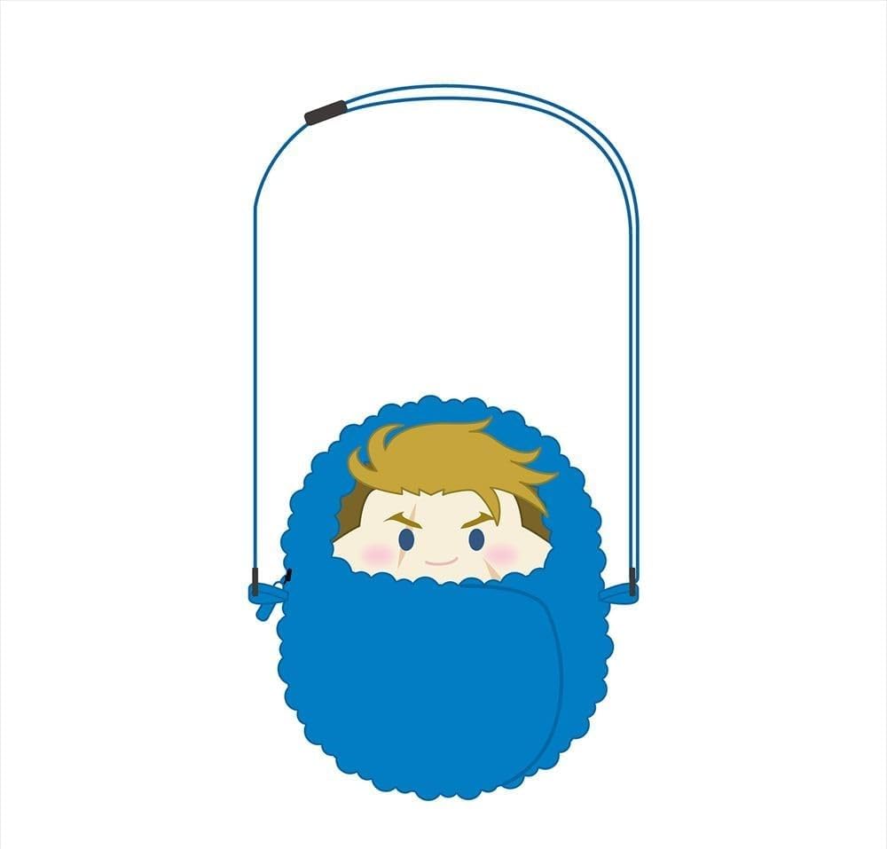 

Capcom Street Fighter 6 Kurumi Plush Pouch approximately H210 x W190 x iron Luke, D60mm, polyester, PVC,