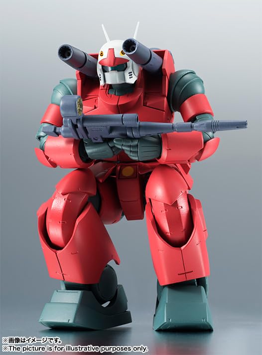TAMASHII NATIONS ROBOT SPIRITS Mobile Suit Gundam RX-77-2 Guncannon ver. A.N.I.M.E. (Rerelease) Approximately 125mm PVC & ABS Painted Movable Figure
