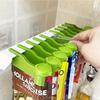 6/10 Grid Hanging Seasoning Bag Storage Spice Organizer Wall-mounted Moisture-Proof Clip with Hole Rack