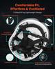 Industrial Safety Helmet, ANSI/ISEA Z89.1 Approved ABS Hard Hat with Visor & 6-Point Ratchet Suspension, Adjustable Vented Hardhat for Men & Women,