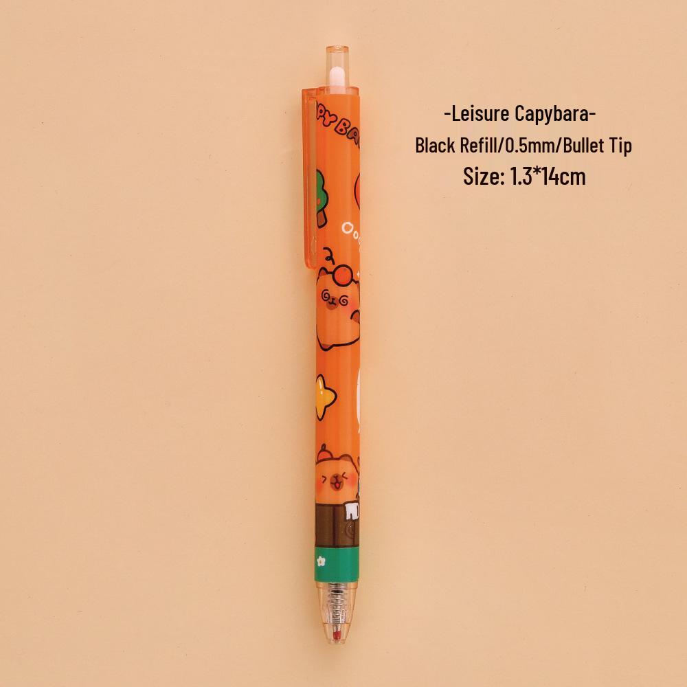Capybara Kugelschreiber: Niedlicher Cartoon Signatur- & Schreibstift für Studenten