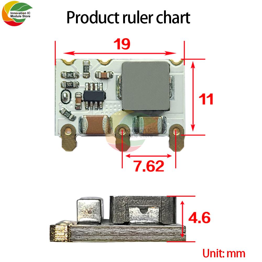 Mini DC-DC 12-24V To 5V 3A Step Down Power Supply Module Voltage Buck Converter Adjustable 97.5% 1.8V 2.5V 3.3V 5V 9V 12V