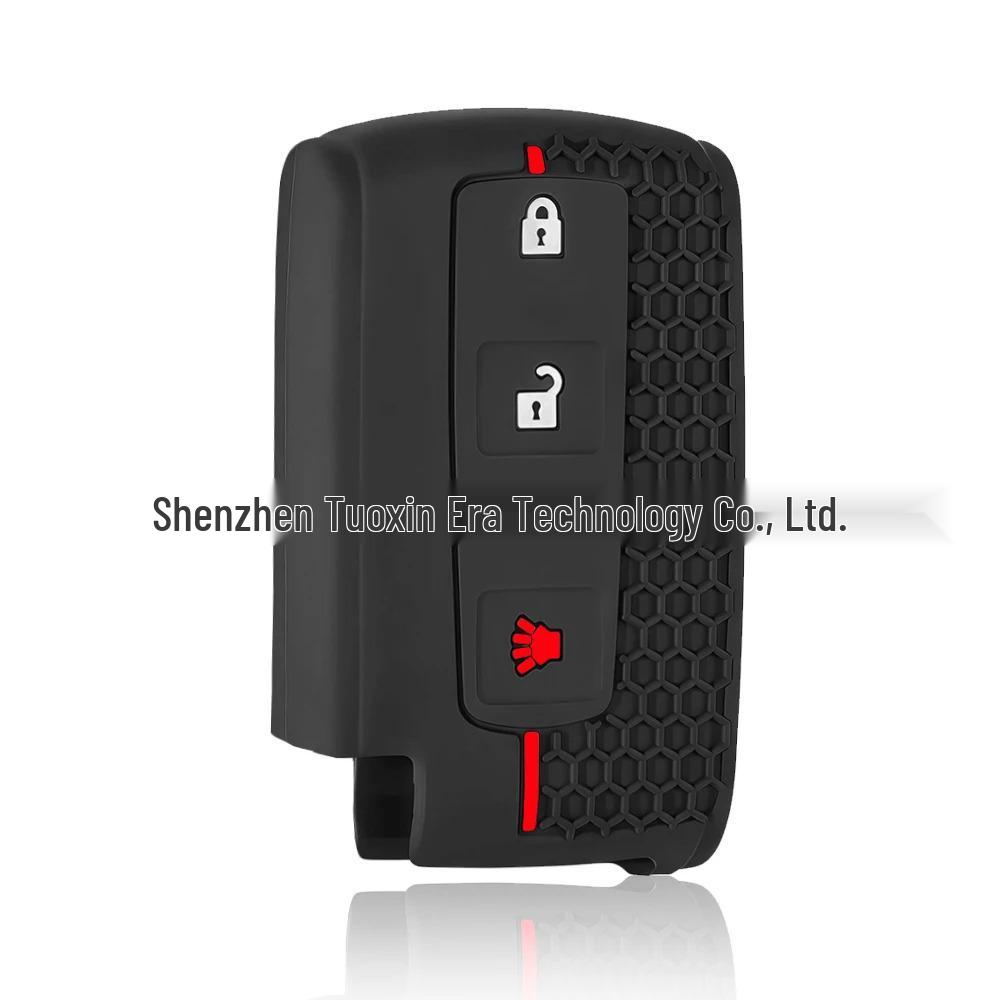 Toyota Prius Crown 3-Button Honeycomb Silicone Key Cover