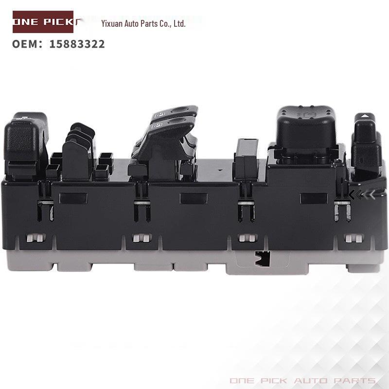 This product is ideal for the master switch of the power window regulator in 2003-2007 Chevrolet GM vehicles.