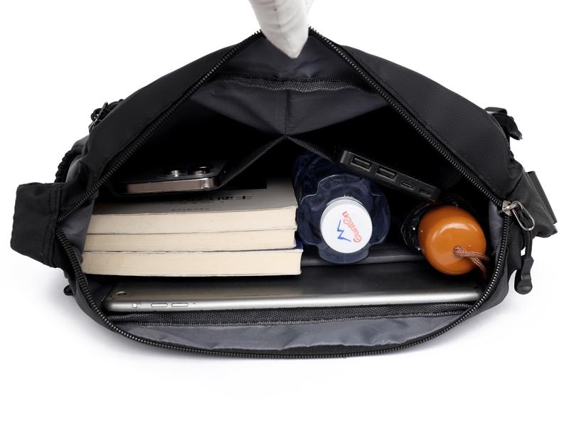 Business Shoulder Bag Men's Bag Oxford Crossbody Bag Large Capacity Multifunctional Briefcase