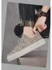 2024 Men's Low-Top Casual Shoes with Spring Embroidered Design and Soft Sole