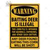 Beware Vintage Tin Sign Plaque Metal Plate Guard Dog Signs Wall Art Posters for No Trespassing Farmhouse