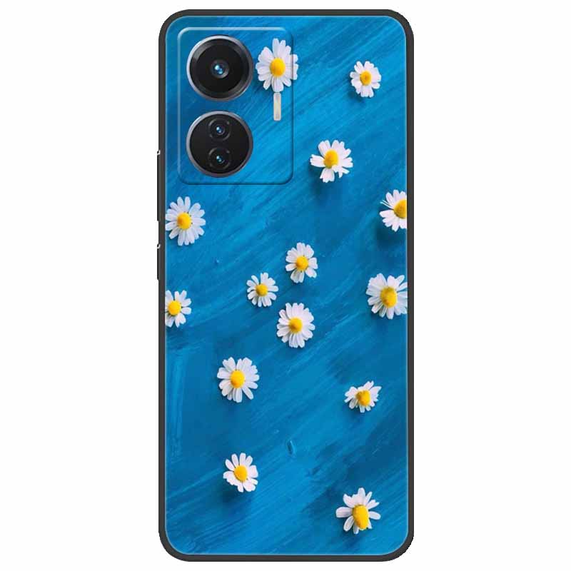 Christmas Case For Vivo T1 44W Soft Silicone Back Cover for Vivo T1 4G Snapdragon 680 Phone Case Cartoon V2153 VivoT1 4G Funda