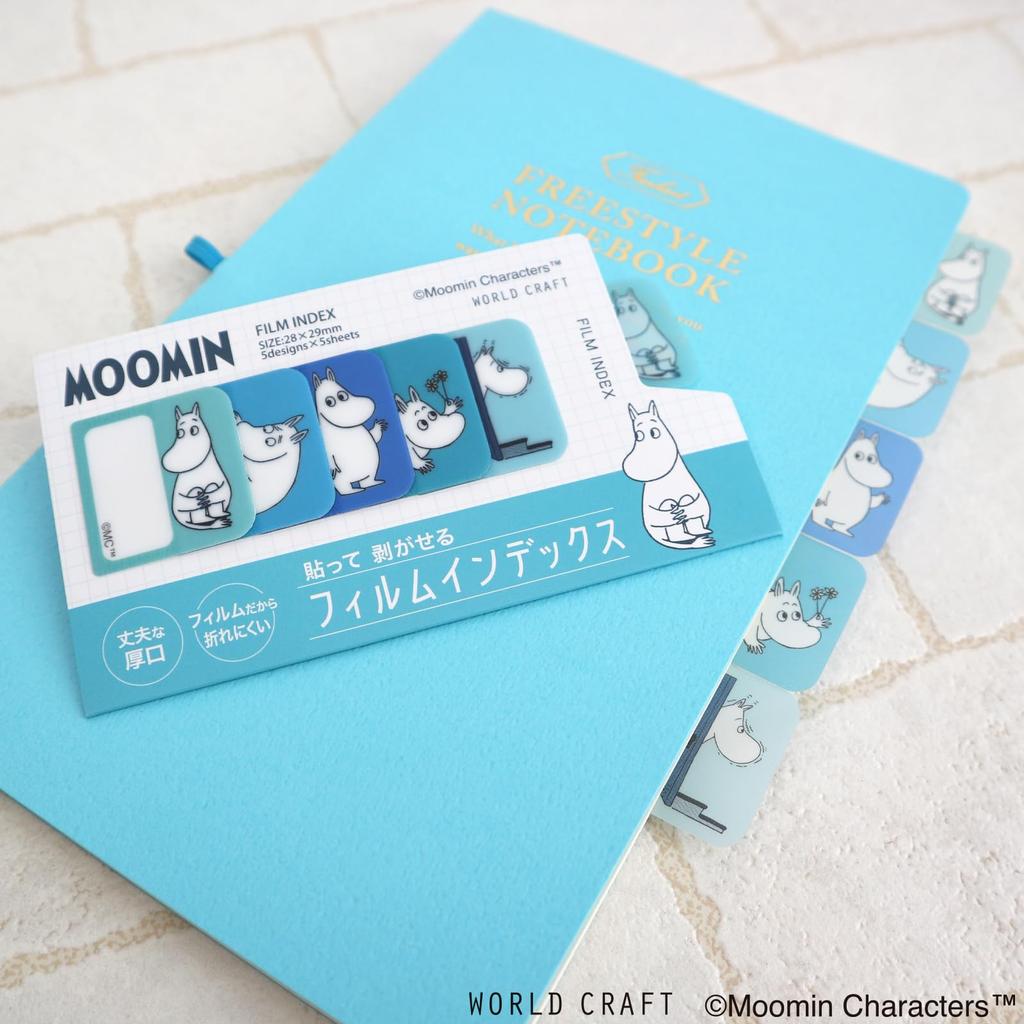 World Craft Moomin Index Sticker Film MOID-101