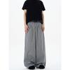 Kisko Summer Thin Pleated Plaid Wide-Leg Casual Pants for Men and Women, American-Style High-End Loose Vintage Pants